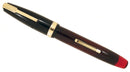 RESTORED 1940s WATERMAN OVERSIZE 100 YEAR PEN FLEX WITH F to 3.27MM FLEXIBLE NIB