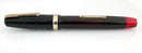 RESTORED 1940s WATERMAN OVERSIZE 100 YEAR PEN FLEX WITH F to 3.27MM FLEXIBLE NIB