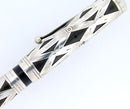 1920s WATERMAN 452 STERLING OVERLAY FOUNTAIN PEN XXF to BB FLEX NIB RESTORED OFFERED BY ANTIQUE DIGGER