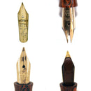 WATERMAN 52 WOOD GRAIN FOUNTAIN PEN NIB