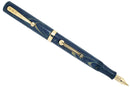1920s WATERMAN 52V BLUE RIPPLE FOUNTAIN PEN WITH XF to BBB FLEXIBLE NIB IN RESTORED CONDITION OFFERED BY ANTIQUE DIGGER