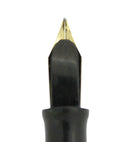 WATERMAN 94 BLUE & CREAM CELLULOID FOUNTAIN PEN F-BB+ FLEX