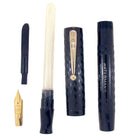 1920s WATERMAN 52V BCHR FOUNTAIN PEN NICKEL TRIM F to BBB+ FLEX NIB RESTORED OFFERED BY ANTIQUE DIGGER