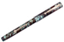 RESTORED WATERMAN'S 32 1/2 FOUNTAIN PEN IN BLUE-GREEN QUARTZ WITH F to BBB FLEXIBLE NIB MADE IN CANADA