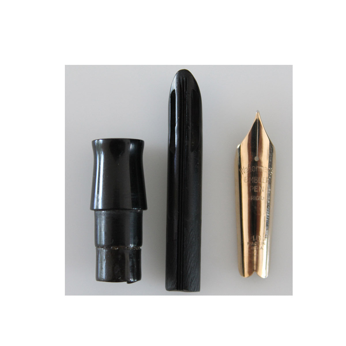 Waterman Emblem #18 NIB, Section & Feed Parts
