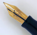 WATERMAN OVERSIZE EMBLEM 100 YEAR FOUNTAIN PEN WITH F to BBB 2.21MM ULTRA-FLEX NIB OFFERED BY ANTIQUE DIGGER