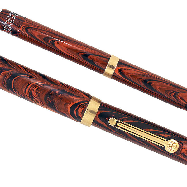 Waterman Ideal Red Rippleウォーターマン 万年筆 52