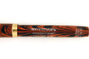 WATERMAN 52 1/2V RED RIPPLE FOUNTAIN PEN & PENCIL F to BBB FLEX NIB RESTORED OFFERED BY ANTIQUE DIGGER