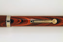1920s WATERMAN 52 RED RIPPLE FOUNTAIN PEN WITH F to BBB FLEXIBLE NIB RESTORED OFFERED BY ANTIQUE DIGGER
