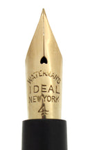 RARE C1910 WATERMAN CHASED FILIGREE 0514 GOLD FILLED FOUNTAIN PEN RESTORED OFFERED BY ANTIQUE DIGGER