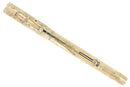 C1925 WATERMAN 18K G.F. 0552 1/2 LEC PANSY PANEL M-BBB NIB FOUNTAIN PEN RESTORED OFFERED BY ANTIQUE DIGGER