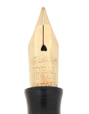 C1925 WATERMAN 18K G.F. 0552 1/2 LEC PANSY PANEL M-BBB NIB FOUNTAIN PEN RESTORED OFFERED BY ANTIQUE DIGGER