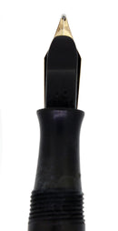 C1925 WATERMAN 18K GOLD FILLED PANSY PANEL 0552 1/2V FOUNTAIN PEN RESTORED OFFERED BY ANTIQUE DIGGER