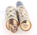 C1925 WATERMAN 18K GOLD FILLED 0552 1/2V BASKETWEAVE FOUNTAIN PEN RESTORED OFFERED BY ANTIQUE DIGGER