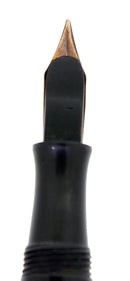 C1925 WATERMAN 18K GOLD FILLED 0552 1/2V BASKETWEAVE FOUNTAIN PEN RESTORED OFFERED BY ANTIQUE DIGGER