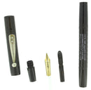 WATERMAN LACK CHASED HARD RUBBER FOUNTAIN PEN F TO BBB FLEX NIB RESTORED OFFERED BY ANTIQUE DIGGER