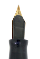 1944 WATERMAN 403 STERLING SHERATON OVERLAY FOUNTAIN PEN F-BBB FLEX NIB RESTORED OFFERED BY ANTIQUE DIGGER