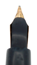 C1910 WATERMAN 416 STERLING ART NOUVEAU OVERLAY PATTERN FOUNTAIN PEN RESTORED OFFERED BY ANTIQUE DIGGER