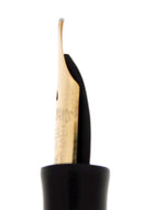 C1920 WATERMAN 472 1/2 STERLING PANSY PANEL F-BBB NIB FOUNTAIN PEN RESTORED OFFERED BY ANTIQUE DIGGER