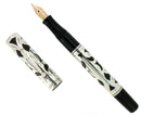 SCARCE C1923 WATERMAN 475 STERLING TREFOIL F-BBB NIB FOUNTAIN PEN RESTORED OFFERED BY ANTIQUE DIGGER