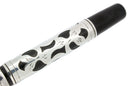 SCARCE C1923 WATERMAN 475 STERLING TREFOIL F-BBB NIB FOUNTAIN PEN RESTORED OFFERED BY ANTIQUE DIGGER