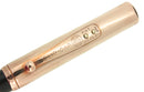 1917 WATERMAN 514 SMOOTH SOLID 14K GOLD OVERLAY STUB NIB FOUNTAIN PEN RESTORED OFFERED BY ANTIQUE DIGGER