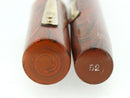 1920S WATERMAN 52 RED RIPPLE FOUNTAIN PEN XF TO BBB+ FLEX NIB RESTORED OFFERED BY ANTIQUE DIGGER