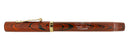 1920S WATERMAN 52 RED RIPPLE FOUNTAIN PEN XF TO BBB+ FLEX NIB RESTORED OFFERED BY ANTIQUE DIGGER