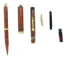 C1927 WATERMAN RED RIPPLE 52 1/2V FOUNTAIN PEN & PENCIL SET XF-BBB NIB RESTORED OFFERED BY ANTIQUE DIGGER