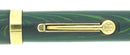 1920S WATERMAN 52V BLUE-GREEN RIPPLE F-BBB 2.16MM FLEX NIB FOUNTAIN PEN RESTORED OFFERED BY ANTIQUE DIGGER