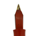 RESTORED WATERMAN 52V CARDINAL FOUNTAIN PEN W/18K GOLD FILLED TRIM F TO BBB FLEX NIB OFFERED BY ANTIQUE DIGGER