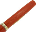 RESTORED WATERMAN 52V CARDINAL FOUNTAIN PEN W/18K GOLD FILLED TRIM F TO BBB FLEX NIB OFFERED BY ANTIQUE DIGGER