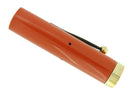 CIRCA 1927 WATERMAN 54 CARDINAL RED HARD RUBBER FOUNTAIN PEN CAP 18K GOLD FILLED TRIM OFFERED BY ANTIQUE DIGGER