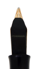 C1923 WATERMAN 552 1/2 SMOOTH SOLID 14K GOLD OVERLAY FOUNTAIN PEN RESTORED OFFERED BY ANTIQUE DIGGER