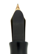 1920s WATERMAN 58 BLACK CHASED HARD RUBBER M-BBB+ FLEX NIB FOUNTAIN PEN RESTORED OFFERED BY ANTIQUE DIGGER