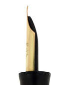 1920s WATERMAN 58 BLACK CHASED HARD RUBBER M-BBB+ FLEX NIB FOUNTAIN PEN RESTORED OFFERED BY ANTIQUE DIGGER