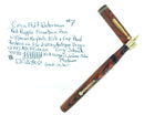 C1927 WATERMAN RED RIPPLE