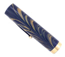 VINTAGE WATERMAN BLUE RIPPLE 94 CAP WITH 18K GOLD FILLED TRIM OFFERED BY ANTIQUE DIGGER