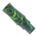 CIRCA 1928 WATERMAN 94 BLUE GREEN RIPPLE HARD RUBBER FOUNTAIN PEN SECTION OFFERED BY ANTIQUE DIGGER