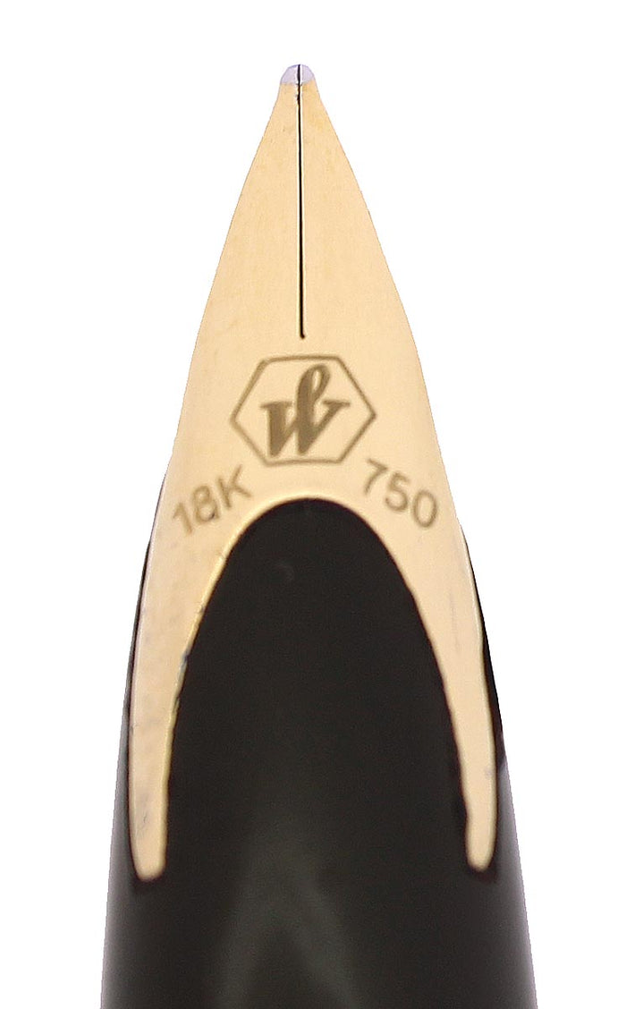 WATERMAN CARENE AMBER SHIMMER 18K MEDIUM NIB FOUNTAIN PEN MINT IN BOX