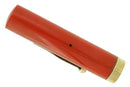 CIRCA 1927 WATERMAN 52 CARDINAL RED HARD RUBBER FOUNTAIN PEN CAP 18K GOLD FILLED TRIM OFFERED BY ANTIQUE DIGGER