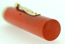 CIRCA 1927 WATERMAN 52 CARDINAL RED HARD RUBBER FOUNTAIN PEN CAP 18K GOLD FILLED TRIM OFFERED BY ANTIQUE DIGGER