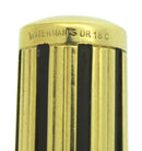 RARE CIRCA 1924 WATERMAN 552V LEC SOLID 18C GOLD NIGHT & DAY FOUNTAIN PEN RESTORED OFFERED BY ANTIQUE DIGGER