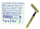 RARE CIRCA 1924 WATERMAN 552V LEC SOLID 18C GOLD NIGHT & DAY FOUNTAIN PEN RESTORED OFFERED BY ANTIQUE DIGGER