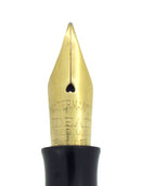 RARE CIRCA 1924 WATERMAN 552V LEC SOLID 18C GOLD NIGHT & DAY FOUNTAIN PEN RESTORED OFFERED BY ANTIQUE DIGGER