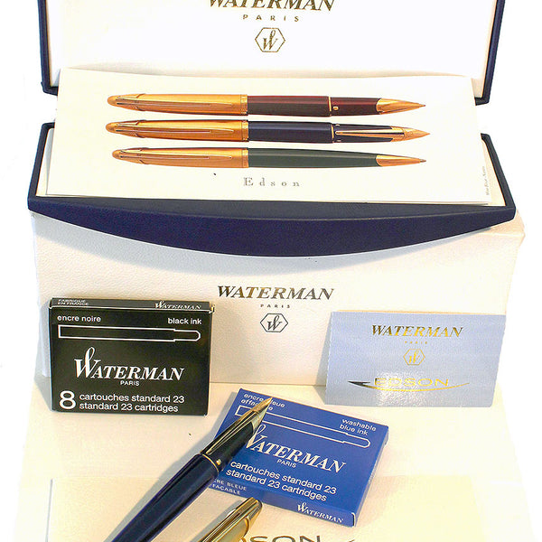 筆記具 WATERMAN EDSON 125ans WatermanEdsonSapphire0_600x600