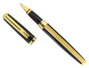 WATERMAN EXCEPTION NIGHT & DAY GOLD ROLLERBALL PEN IN BOX W/PAPERS MINT OFFERED BY ANTIQUE DIGGER