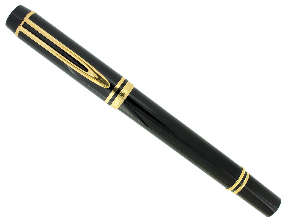 WATERMAN IDEAL LE MAN 100 FOUNTAIN PEN 18K FINE GLOBE NIB MINT IN BOX