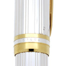 CIRCA 1989 WATERMAN LE MAN 100 STERLING SILVER GORDON PATTERN 18K FINE NIB FOUNTAIN PEN WITH BOX/PAPERS OFFERED BY ANTIQUE DIGGER