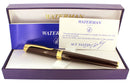 WATERMAN L'ETALON BURGUNDY FOUNTAIN PEN MEDIUM NIB MINT IN BOX OFFERED BY ANTIQUE DIGGER